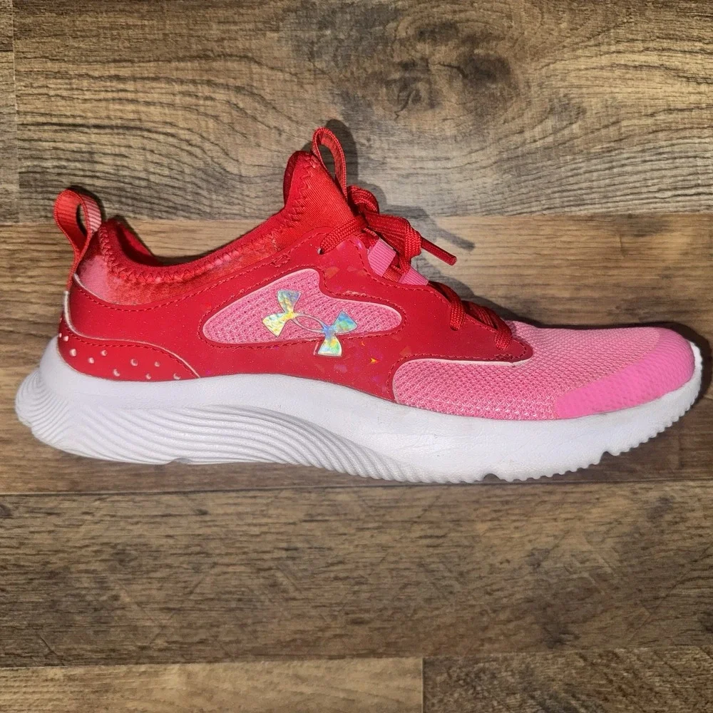 Under Armour Girls' Size 5.5Y Pink UA GGS Infinity 2.0 Running Shoes